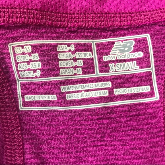 New Balance Women’s Running Long Sleeve 1/2 Zip Shirt - Picture 15 of 16